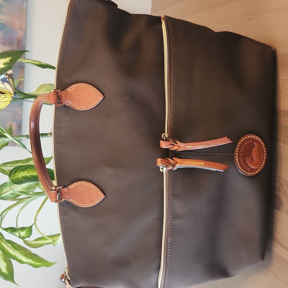 Dooney and Bourke Nylon Large Pocket Satchel